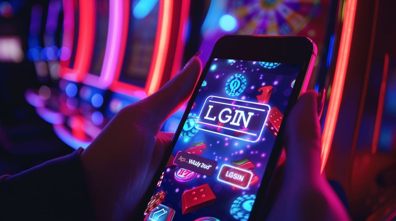 Pengguna menikmati fitur interaktif dan hiburan sports serta kasino di aplikasi mobile